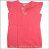 Pink Shade Top with Border - Click here to View more details about this Product
